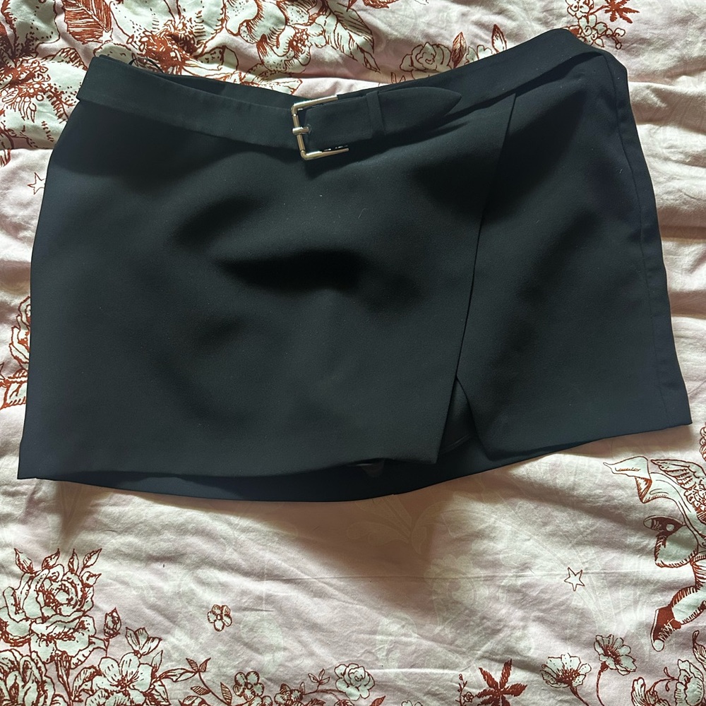 Amanda Uprichard Black Mini Skirt